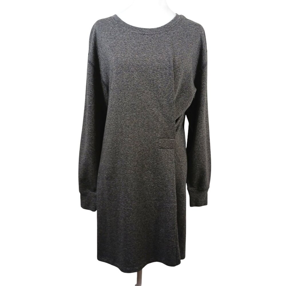 Cabi, Heathered Gray Dress, Size Medium, Crewneck, Pullover, Style 3650